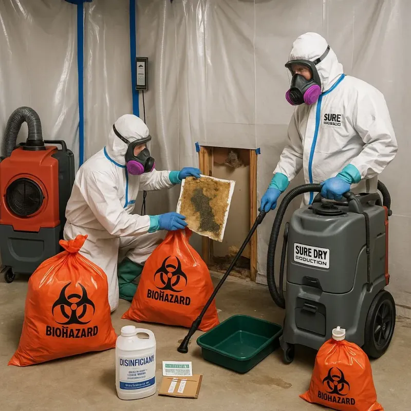 Contaminated Water Handling Protocols process in Nurillo, TX